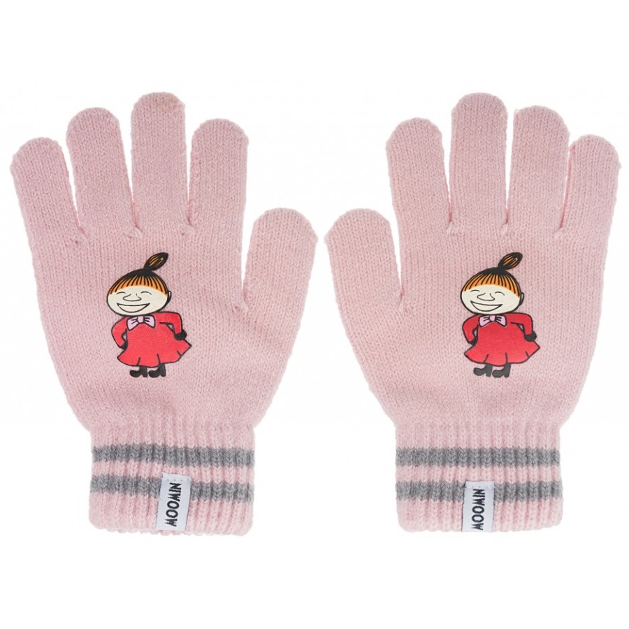 Перчатки детские Moomin Малышка Мю Pink/Grey